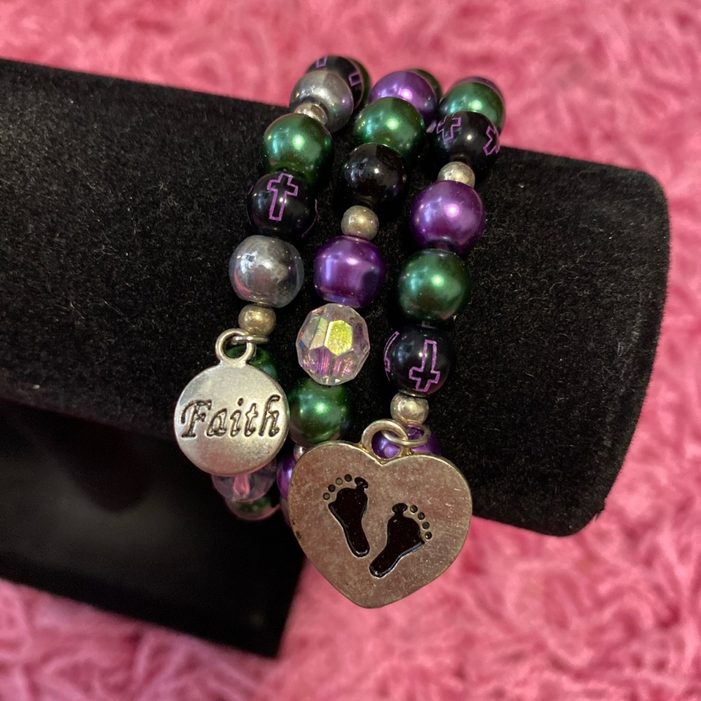 Walk by Faith Bible Verse Jewelry Handmade